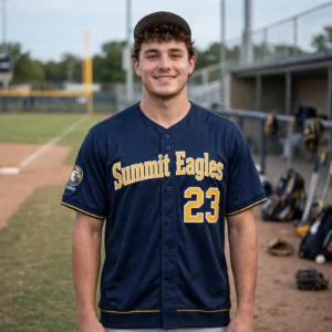 Alternative view of Custom Baseball Jersey – Personalized Name & Number, Adult Sizes